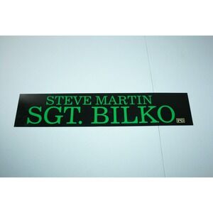 SGT. Bilko Movie Theater Mylar Marquee Light Box Sign 5x25